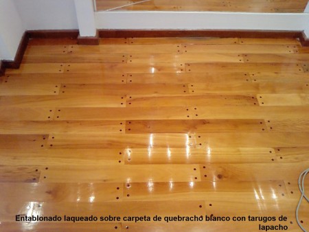 Entablonado de quebracho